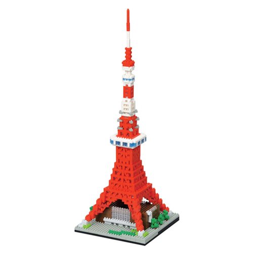 Tokyo Tower Deluxe Edition Nanoblock Constructible Figure